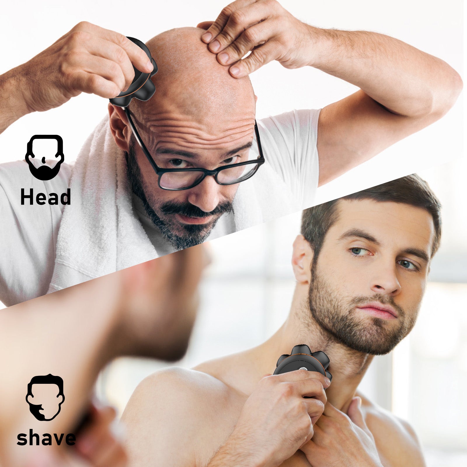 7D Head Rotary Shaver – MAXGROOM