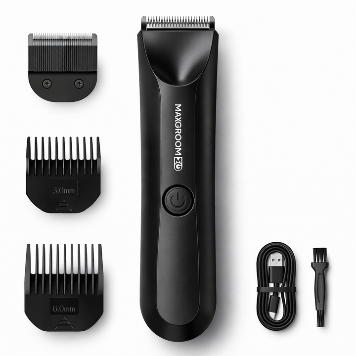 Body Hair Trimmer with LED Light – MAXGROOM